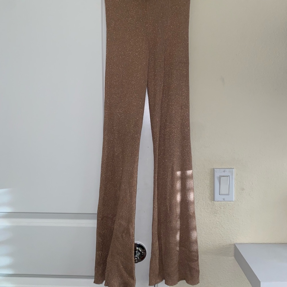 Ooh La Luxe Sparkly Bell Bottoms